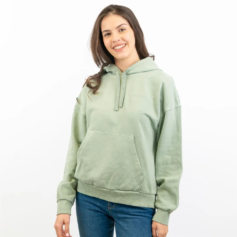 Carhartt Women Marfa Green Hoodie Sweat Tops