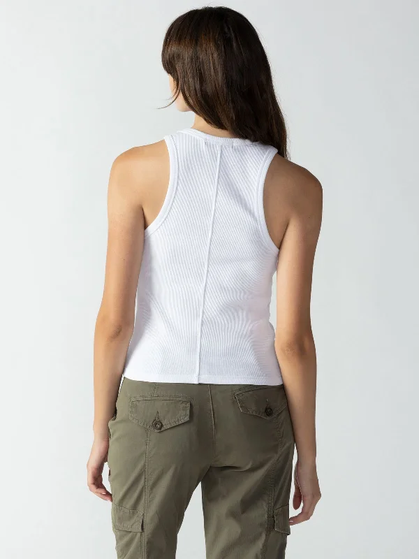 Perfect Rib Tank White