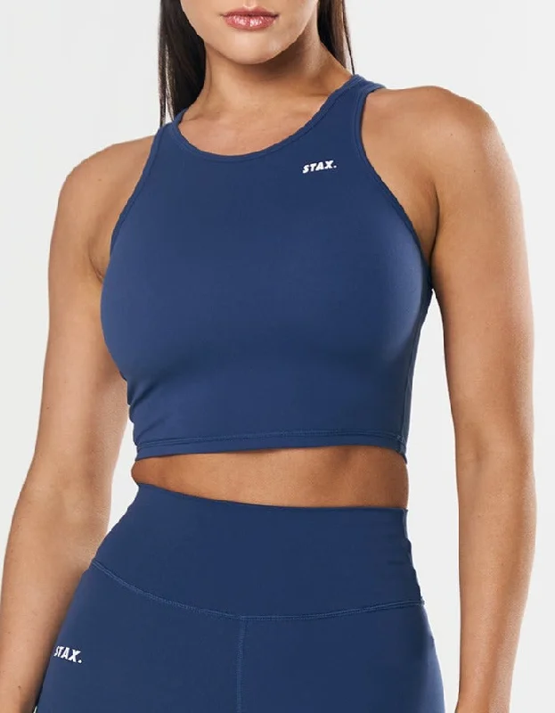 Cropped Tank NANDEX ™ -  Navy