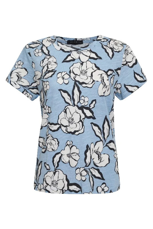 The Perfect Tee Blue Bliss Floral